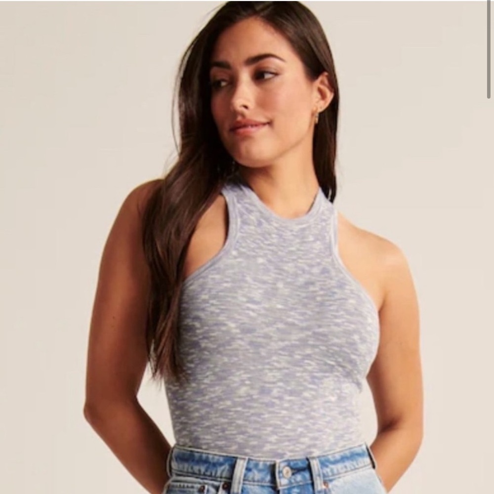 New w/ Tags! Abercrombie & Fitch Light Blue women’s Bodysuit size XS